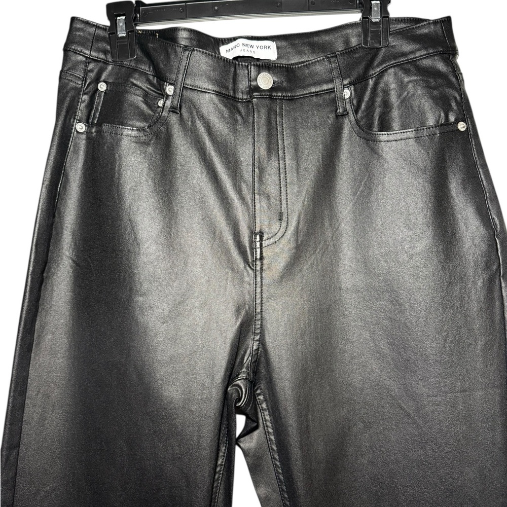 Marc New York Women's Straight long Leg Black Jeans - Picture 5 of 6